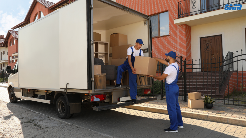 man and van Fulham cheap same day removals SW6 loading furniture into van