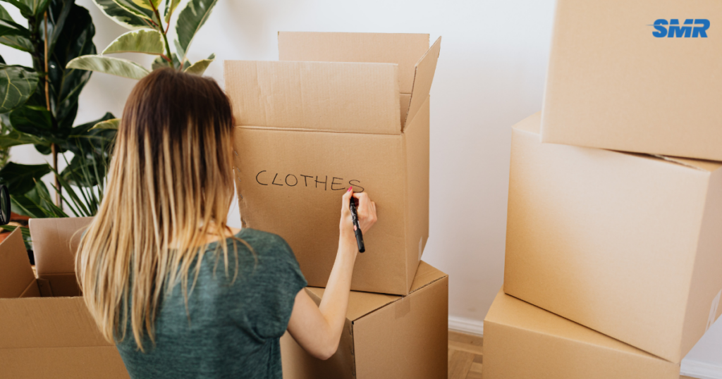 House and flat removals Stratford team carrying furniture during a local move