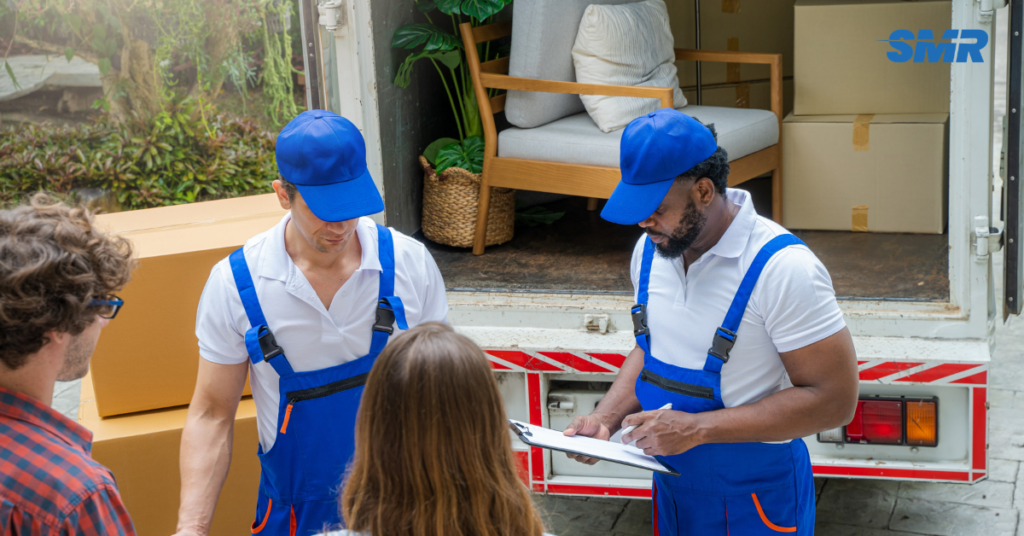 House removals Thamesmead movers carrying furniture