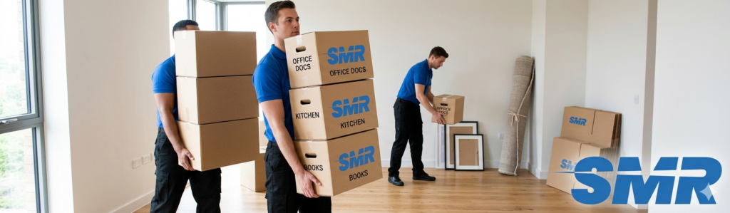 Experienced house removals Harrow movers helping family move into new home