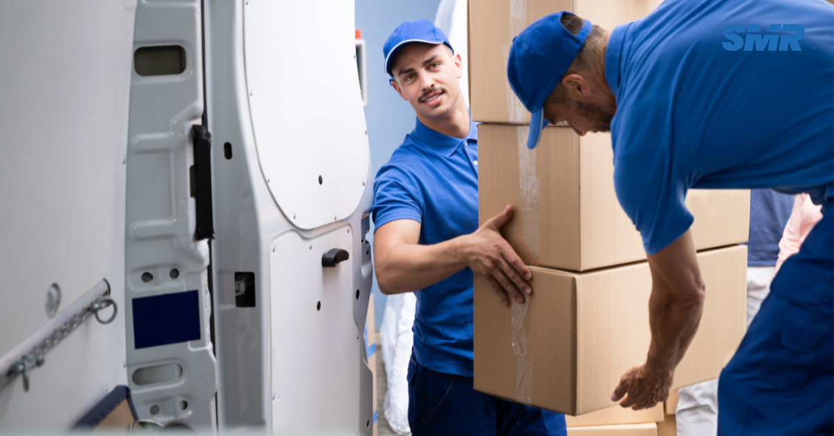 man and van Neasden NW2 removals team loading furniture
