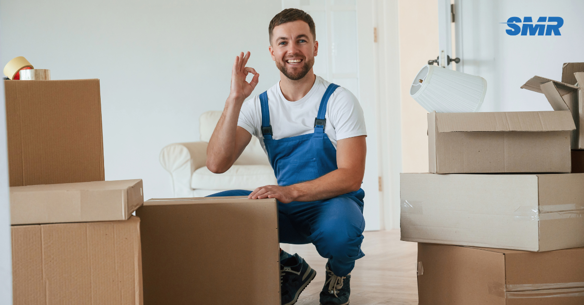 man and van Mile End removals team moving furniture in E3