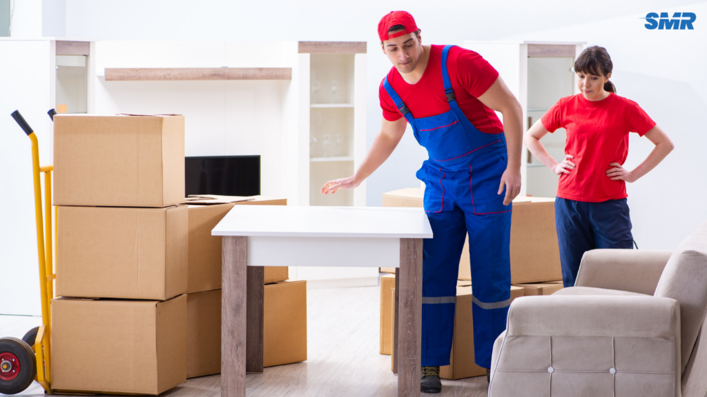 Man and van Kensal Green office removals team moving desks equipment