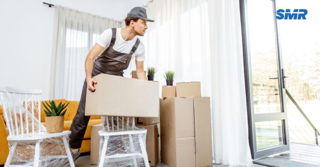 Man and van Hammersmith mover delivering IKEA furniture and moving boxes