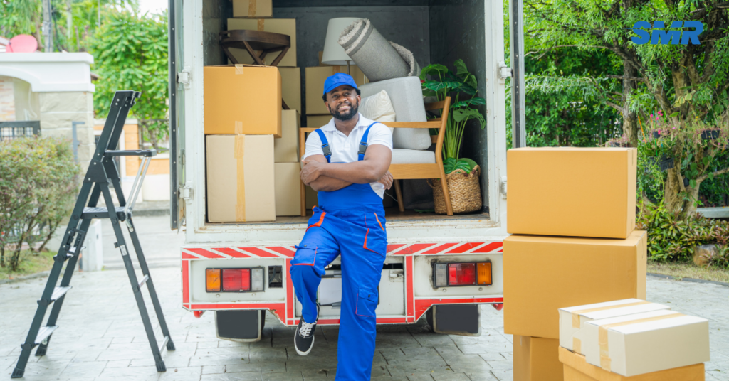 House removals Tottenham movers carrying furniture