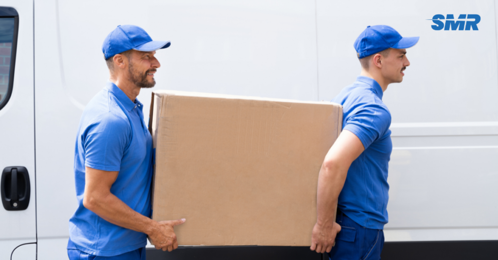 Man and Van Walthamstow team helping with a same day house move in E17