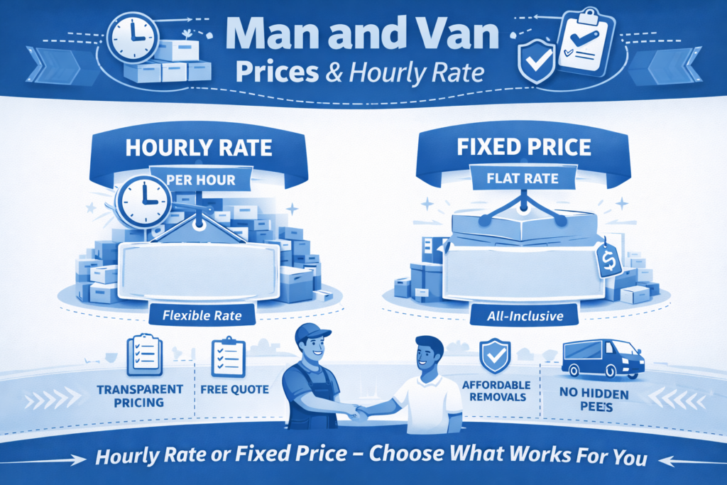 Infographic showing house, flat, office, single-item, IKEA removals