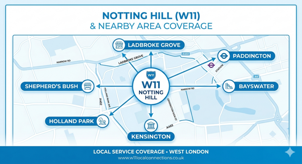 Man with a van Notting Hill covering W11 and nearby West London areas