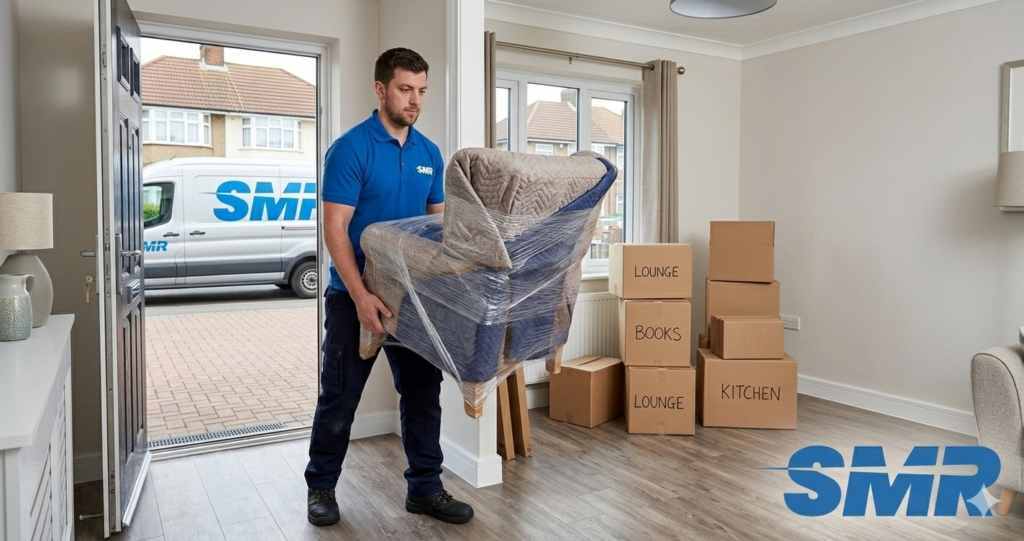 Man and van for single item HA9 London moving service