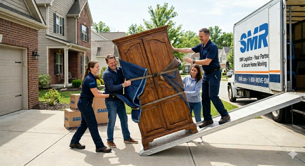 House flat and office removals Park Royal NW10 with protected furniture and boxes