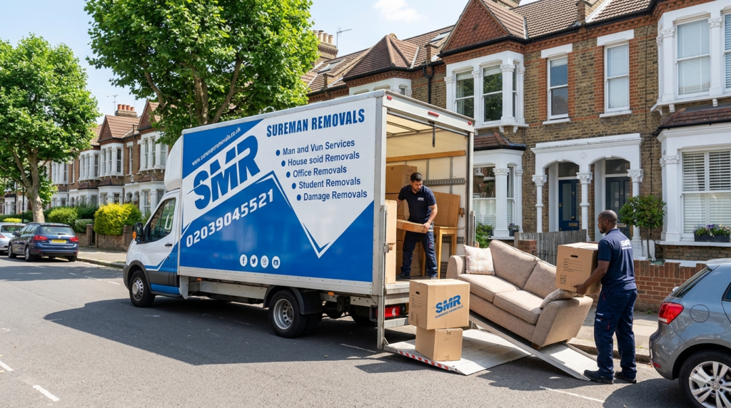 Small removals and single-item Man and Van Park Royal delivery service