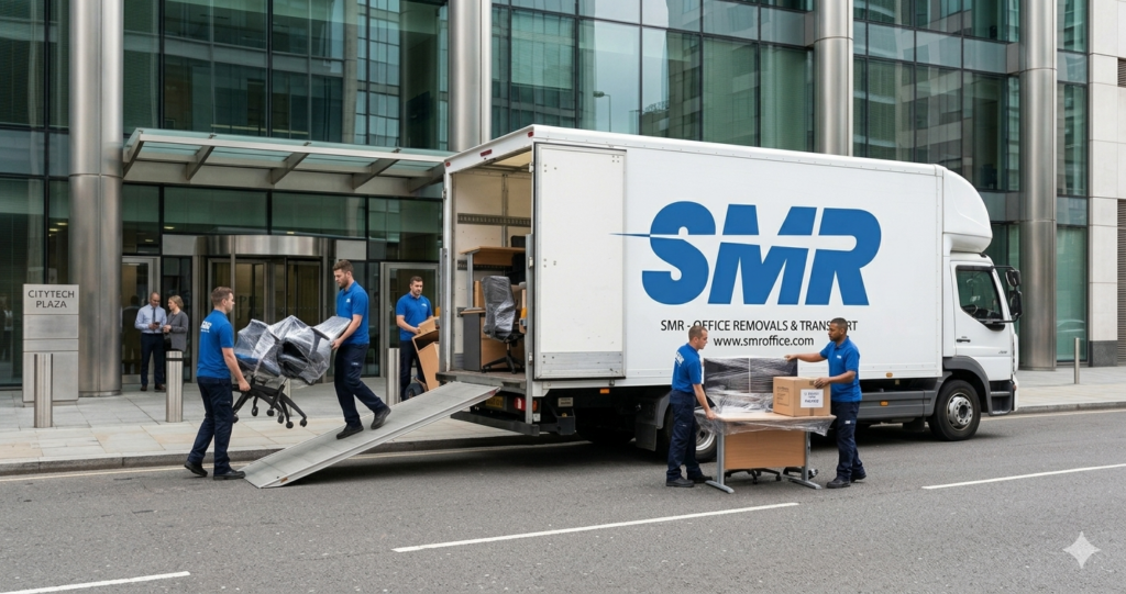 Flat removals and office removals North Finchley with two man and van team