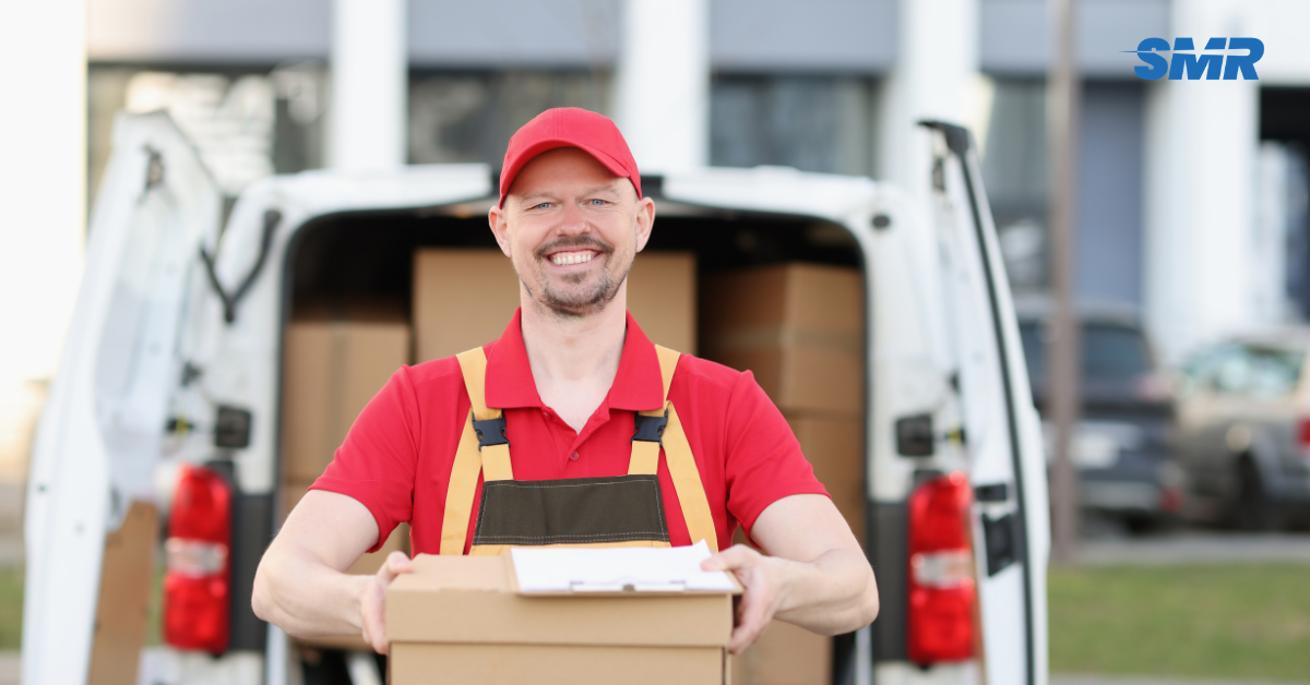 Professional man and van team loading furniture and boxes in Enfield EN1