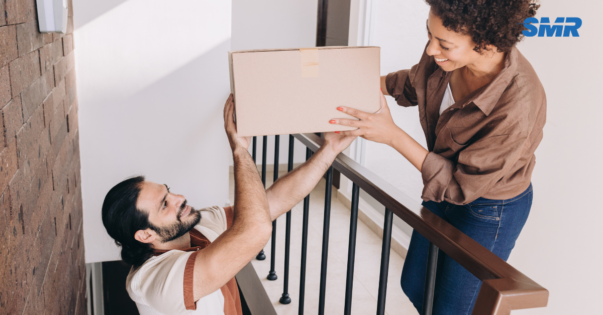 Movers handling furniture and boxes for house and flat removals in Mitcham CR4