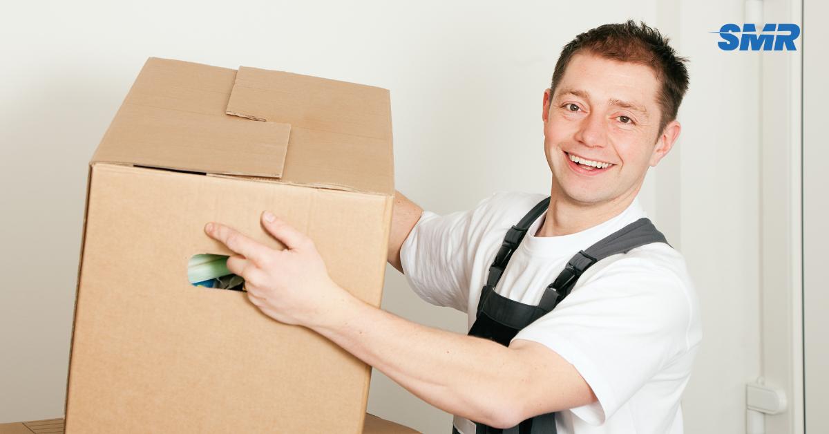 Movers handling furniture and boxes for house and flat removals in Mitcham CR4