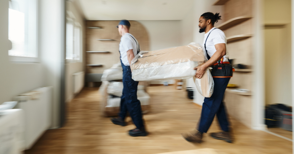 Man and van for single item Angel moving wrapped furniture and small removals