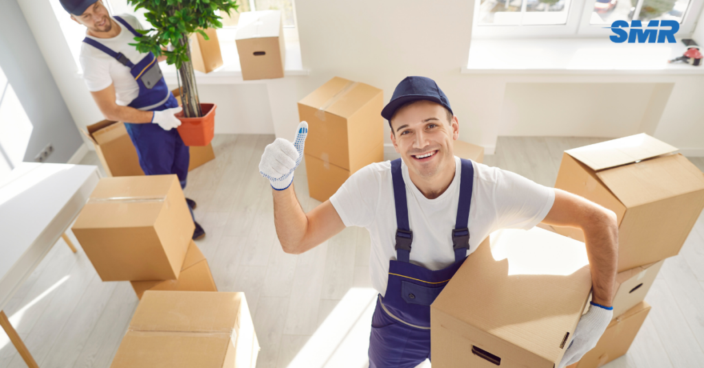 Movers handling house and flat removals in N18