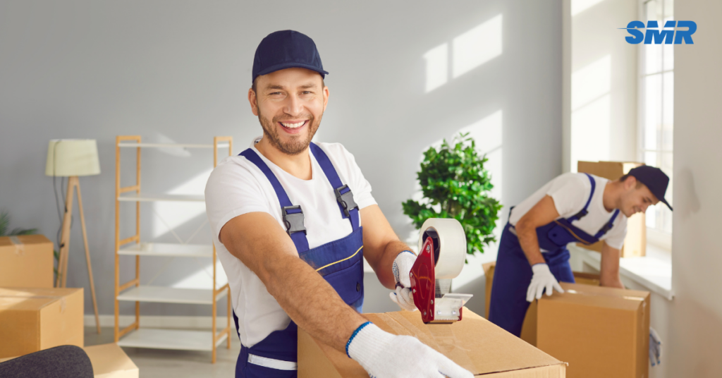 Sureman Removals man and van team loading furniture outside a home in Coulsdon CR5 London