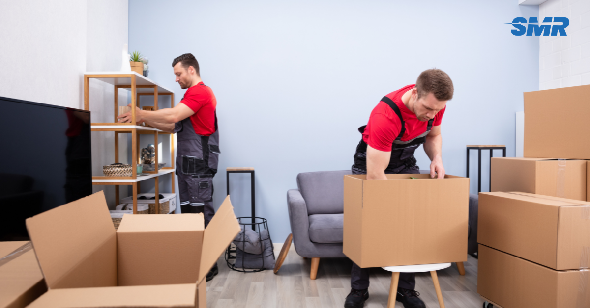 Movers performing home and office removals RM9 London