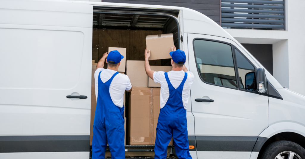 Professional man and van in N22