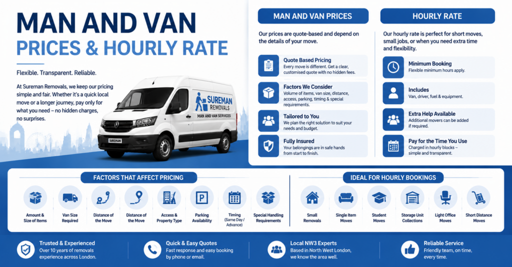 Infographic of factors affecting NW3 removals pricing