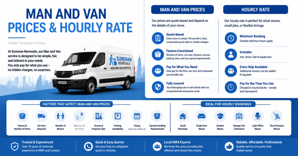 Infographic of factors affecting NW4 removals pricing