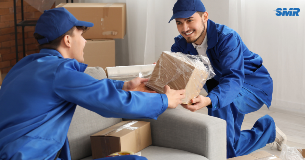 House removals Forest Gate movers transporting household furniture and belongings