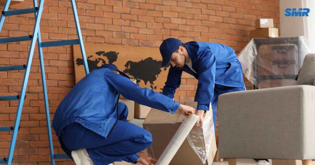 Man and Van Grays transporting a single furniture item safely