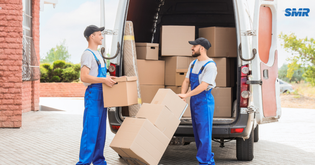 Affordable Man and Van Hackney E16 loading furniture into a removals van