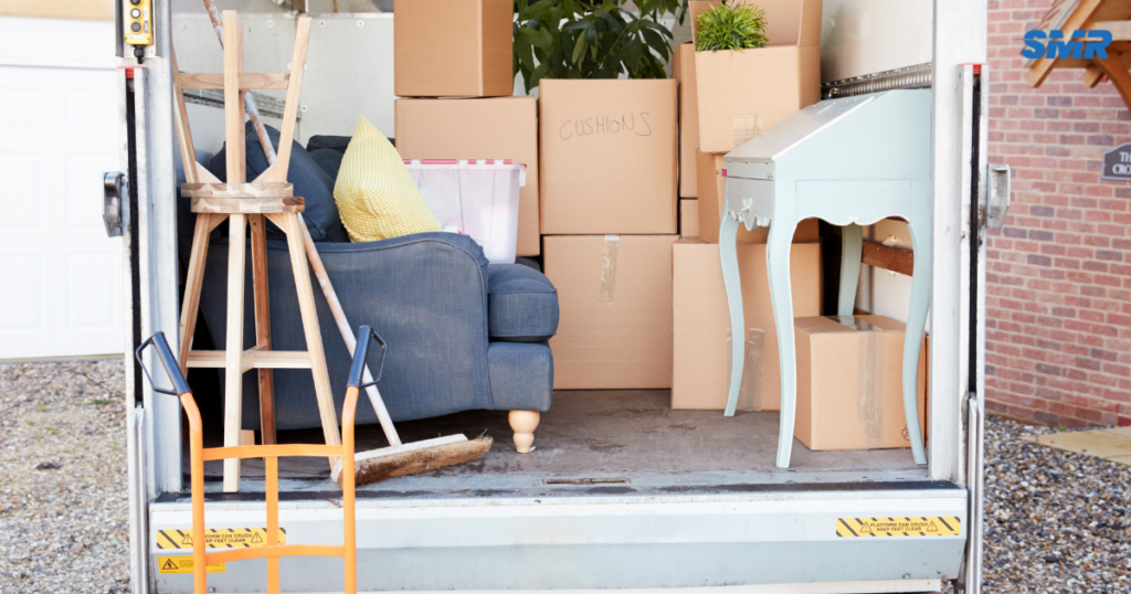 Movers performing office relocation in Crystal Palace