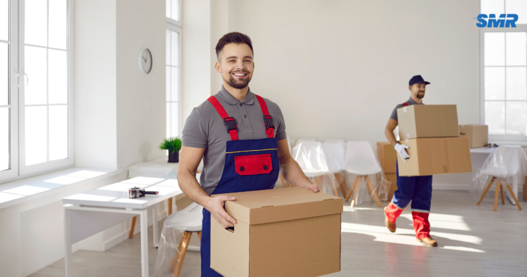 Movers handling small removals in Datford